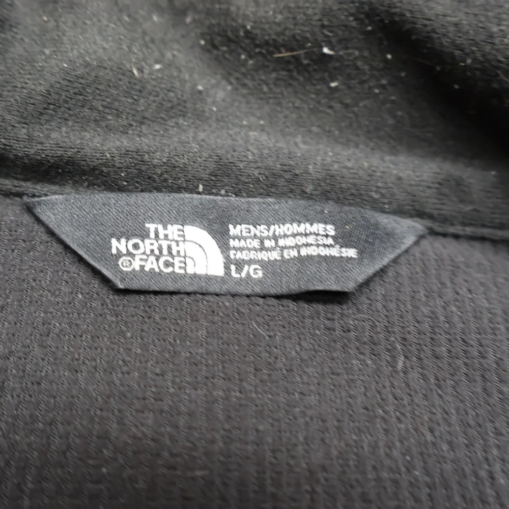 North Face Jacket Men Large Black Ridgewall Softshell Rain Wind Full Zip Outdoor